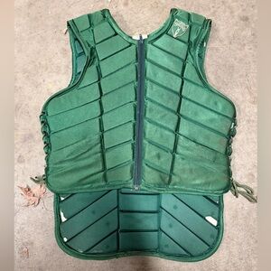 Tipperary safety eventing vest green